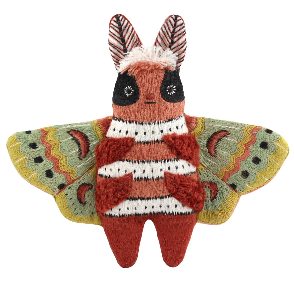Moth Embroidery Kit