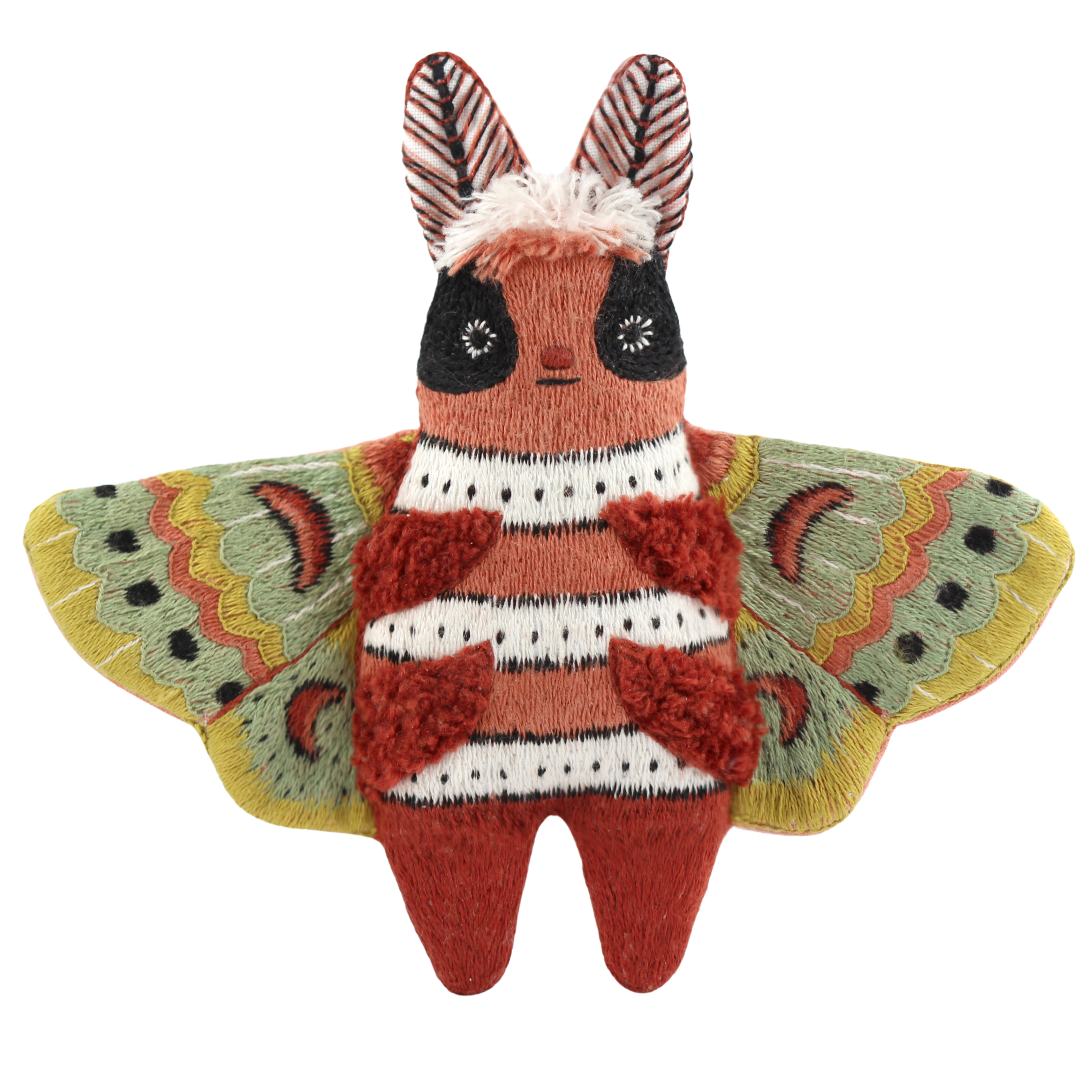 Moth Embroidery Kit