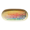 Nomenclature of Colors Enamel Tray