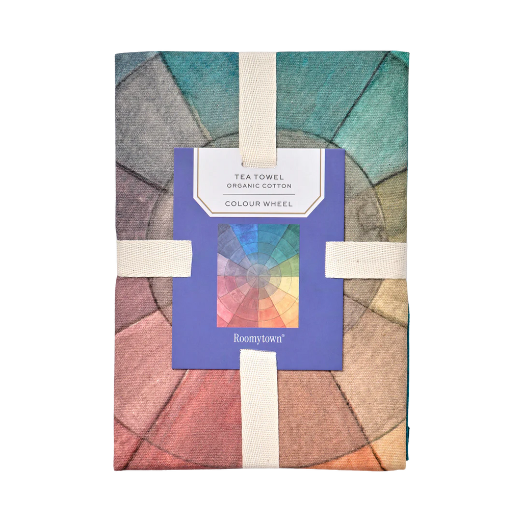 Organic Cotton Tea Towel — Colourwheel
