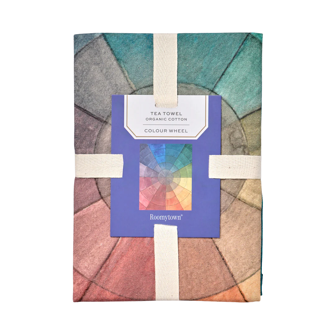 Organic Cotton Tea Towel — Colourwheel