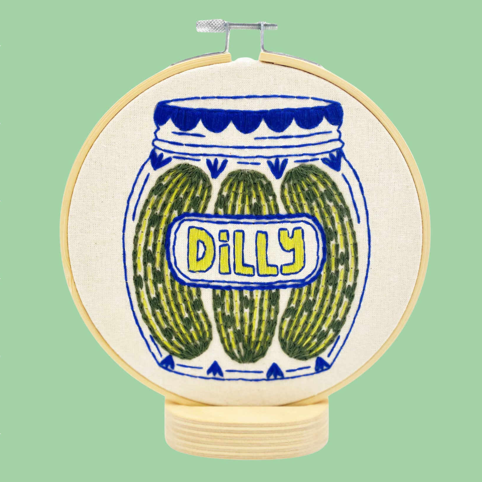 Pickles Embroidery Kit