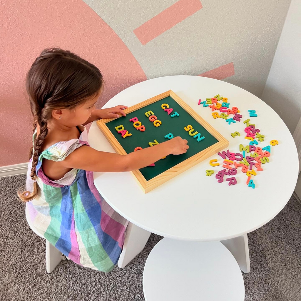 200 pc. Rainbow Pop Magnetic Letters