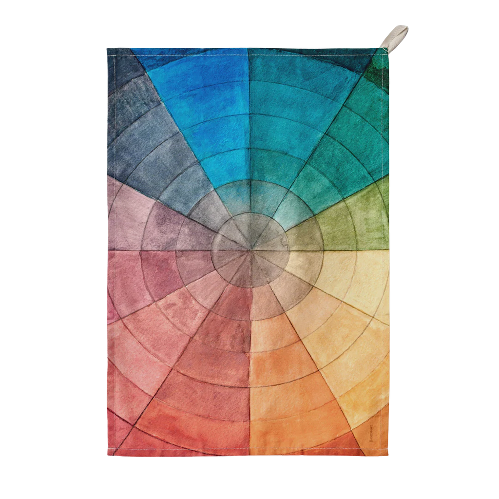 Organic Cotton Tea Towel — Colourwheel
