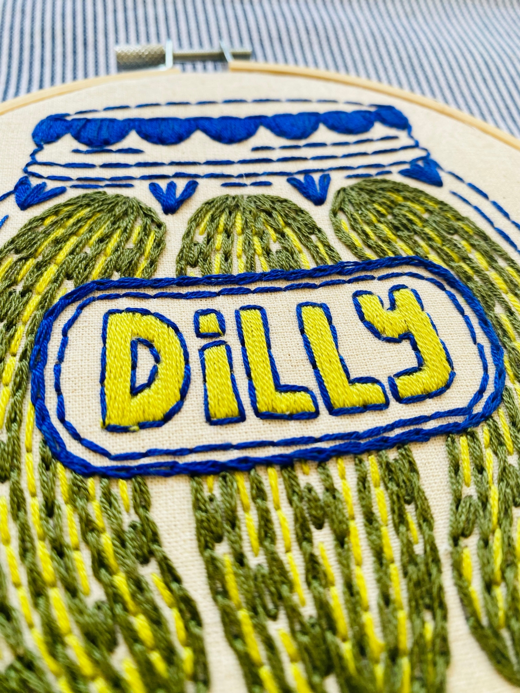 Pickles Embroidery Kit
