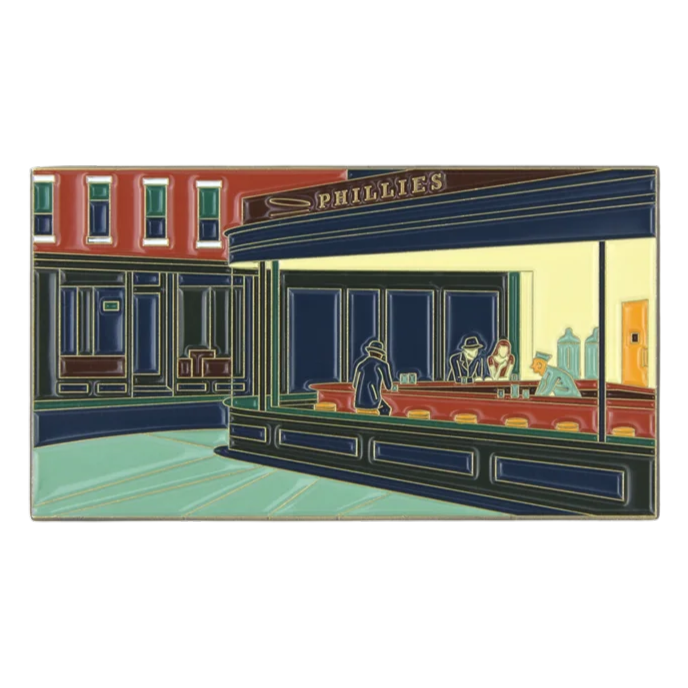 Nighthawks Enamel Pin