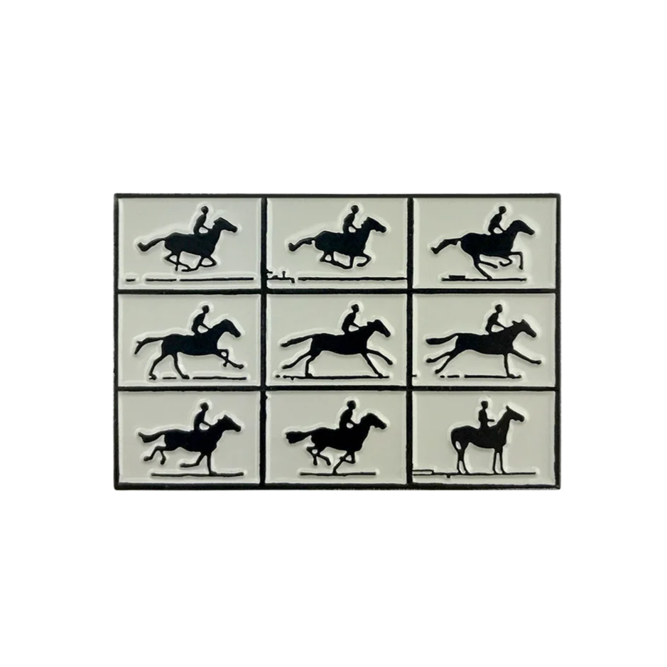 Horse In Motion Enamel Pin