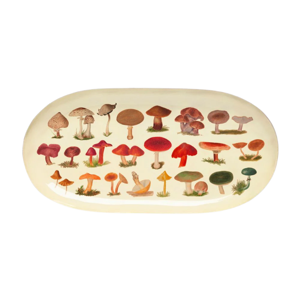 Fungi Enamel Tray