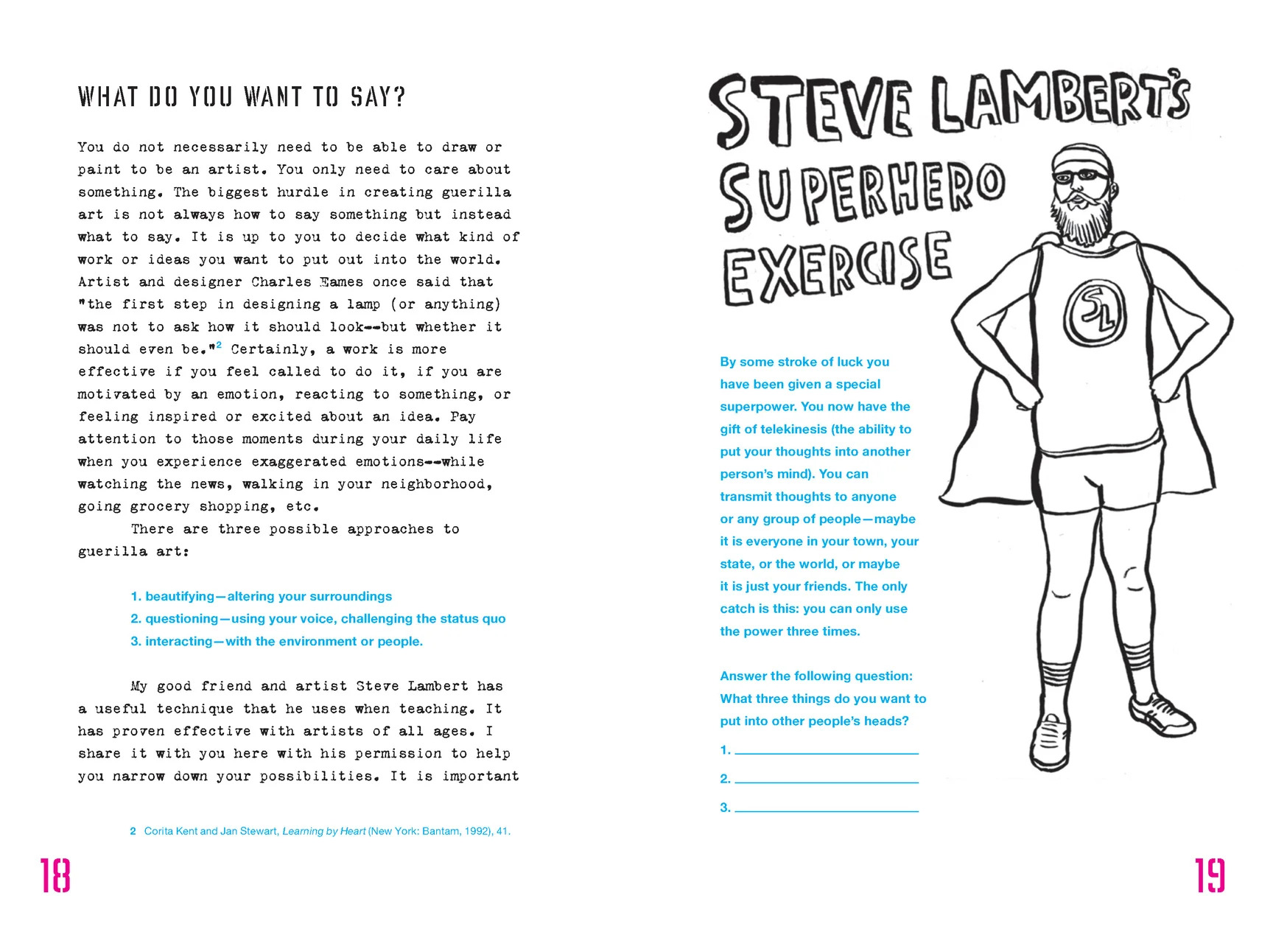 The Guerilla Art Guide