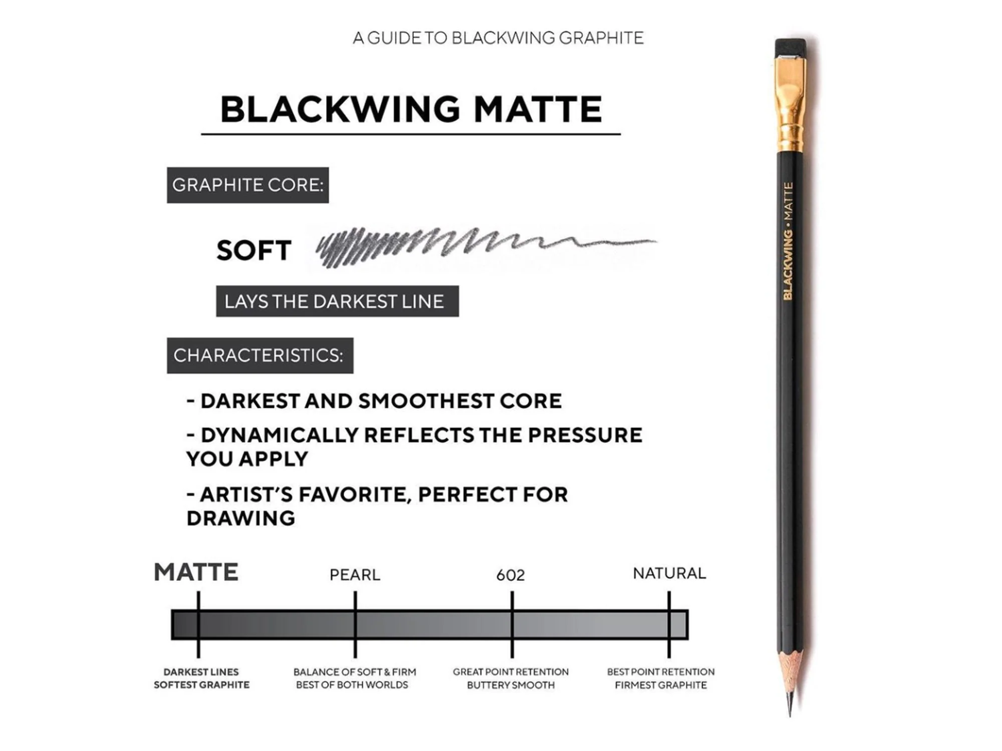 Blackwing Matte Pencils (12-Pack)