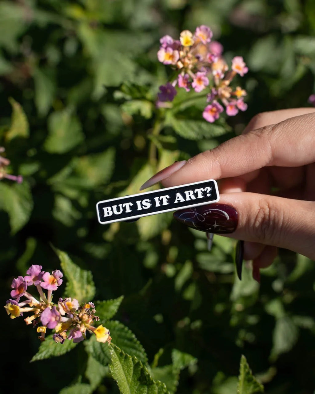 But Is It Art? Enamel Pin