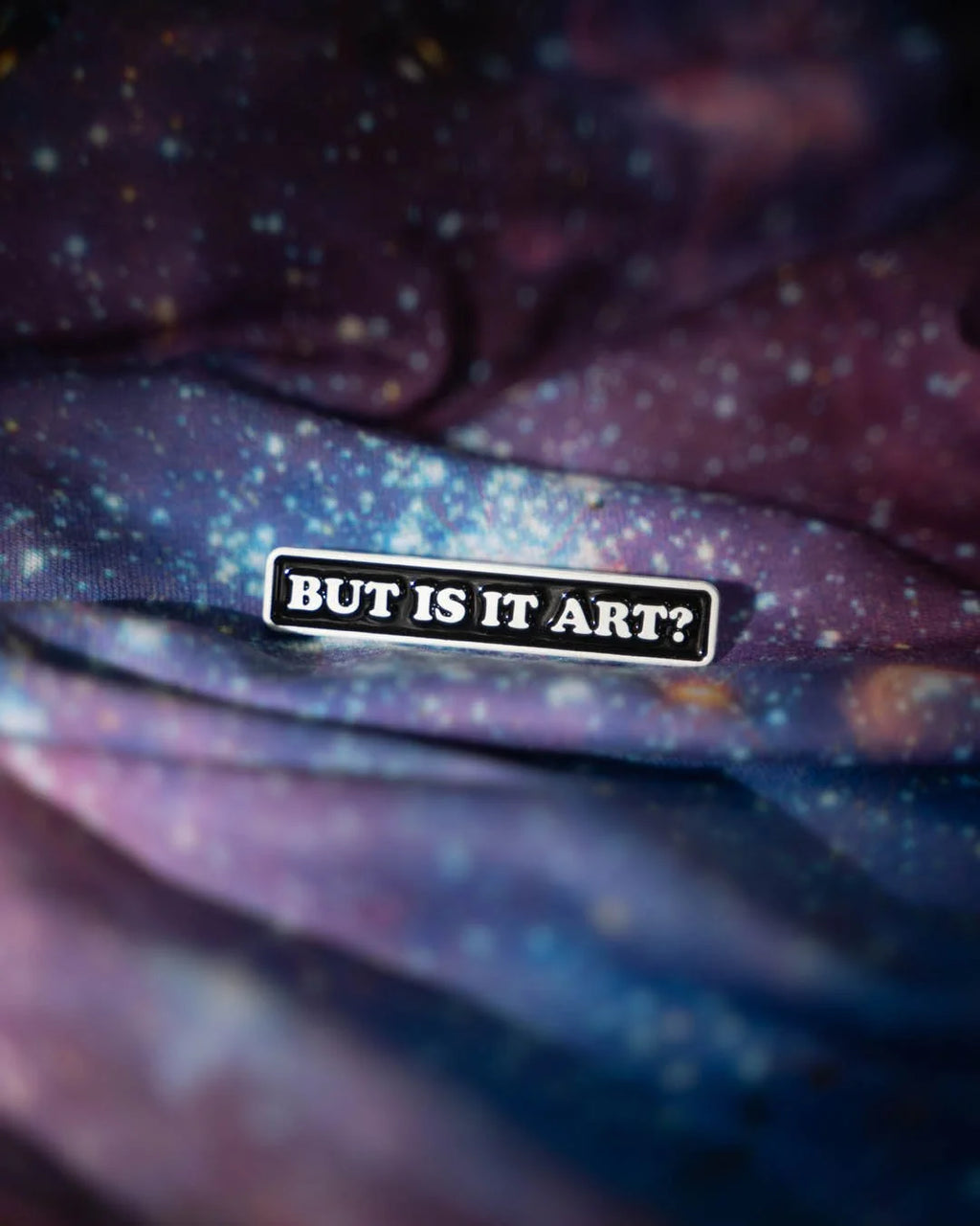 But Is It Art? Enamel Pin