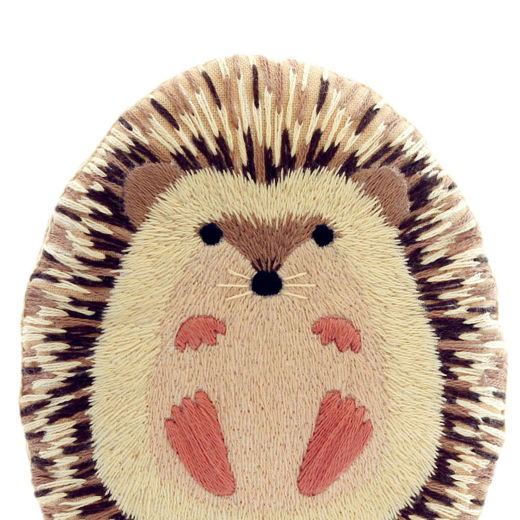 Hedgehog Embroidery Kit