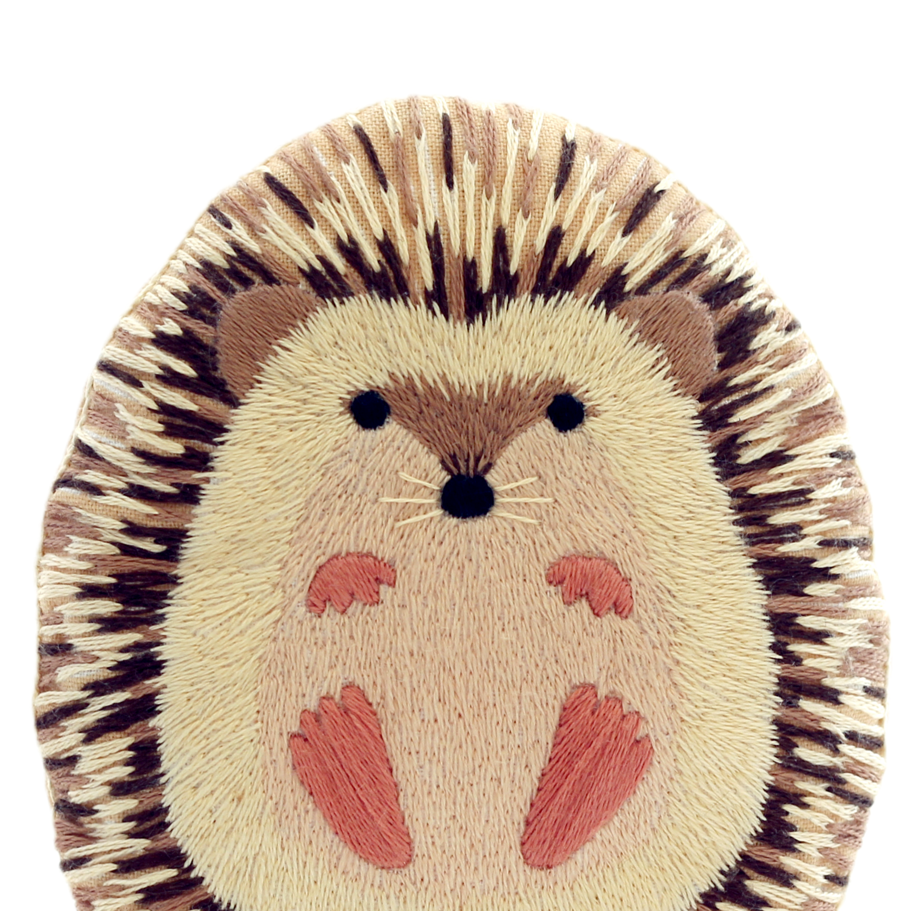 Hedgehog Embroidery Kit