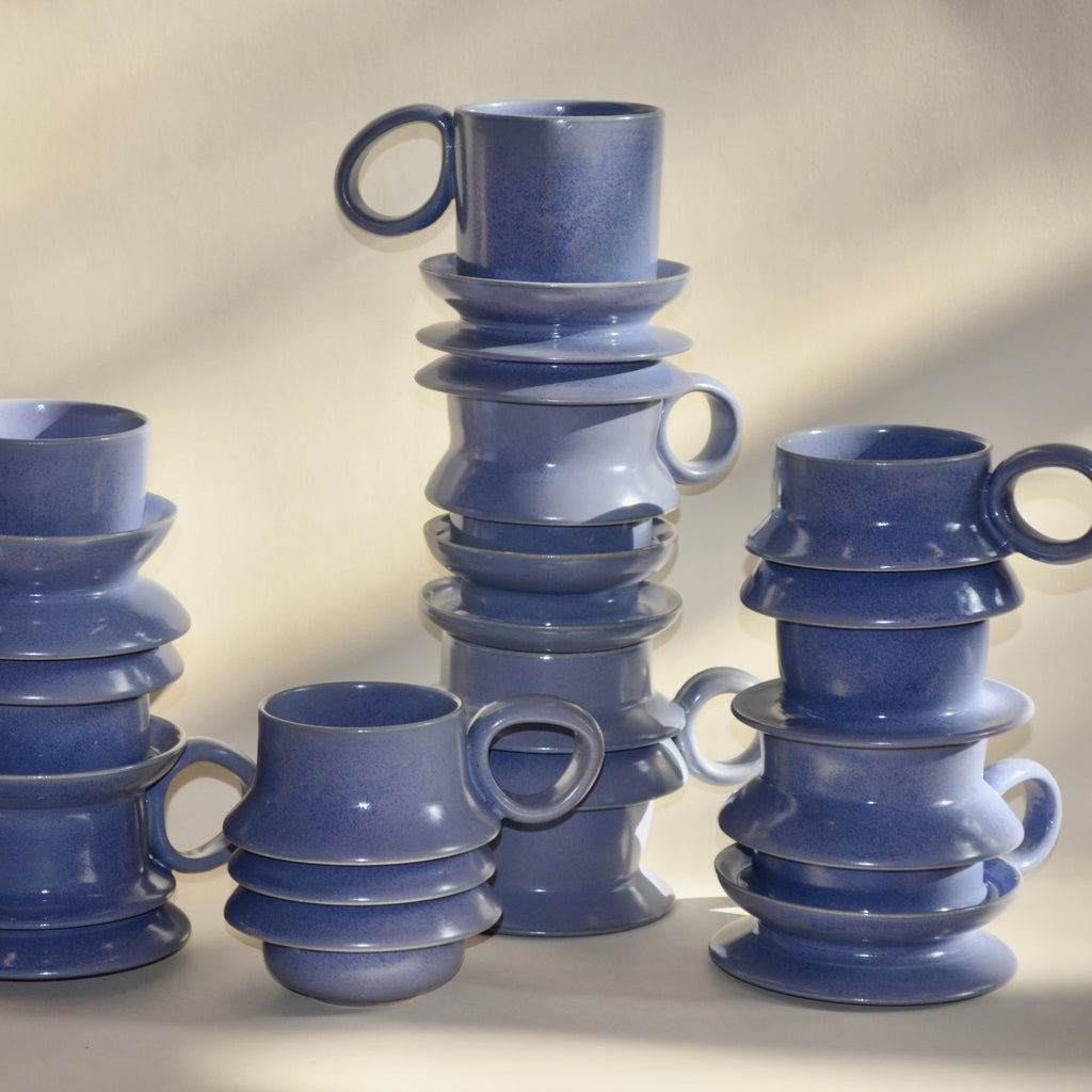 Periwinkle Ripple Mug