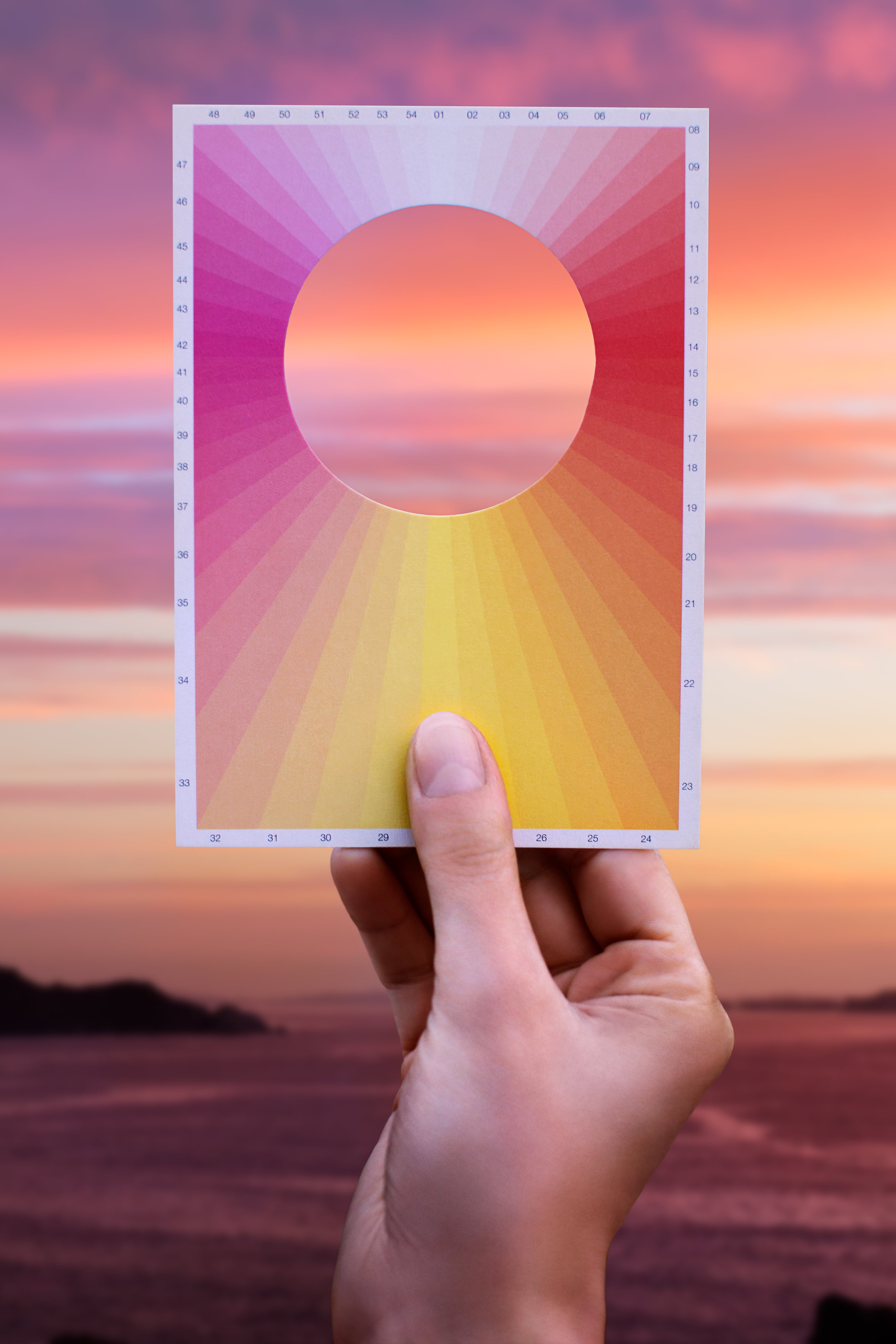 Cyanometer Postcard