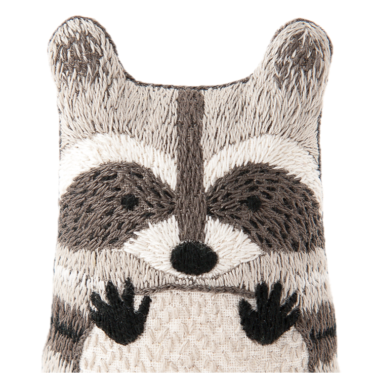 Raccoon Embroidery Kit