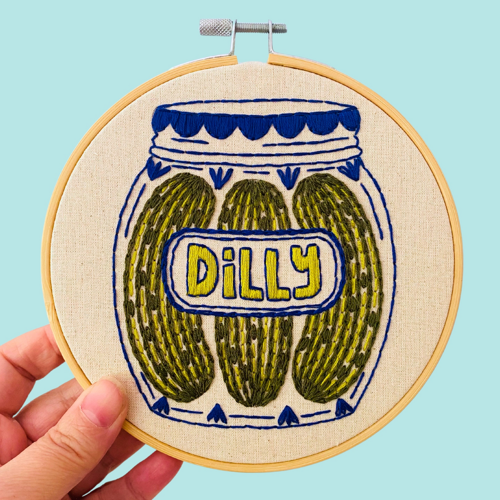 Pickles Embroidery Kit