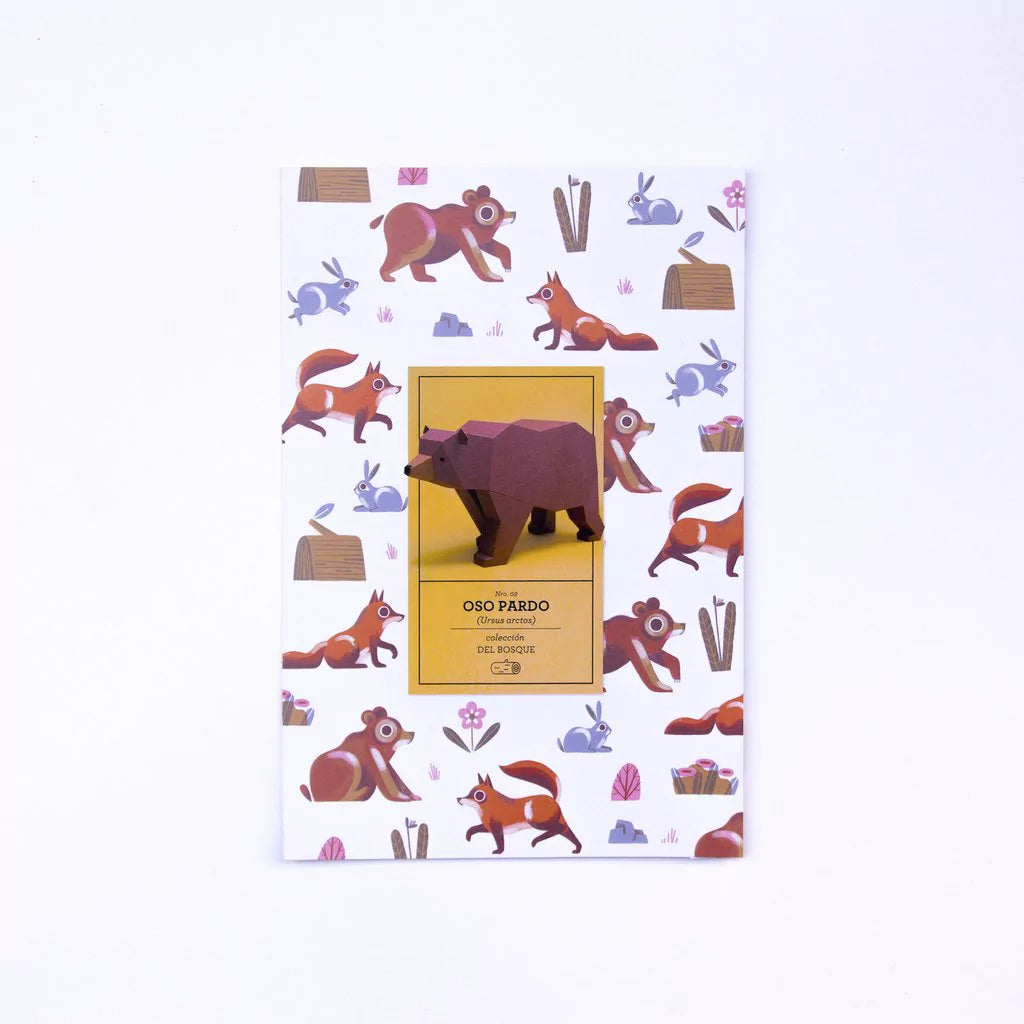 Bear Paper Model Kit