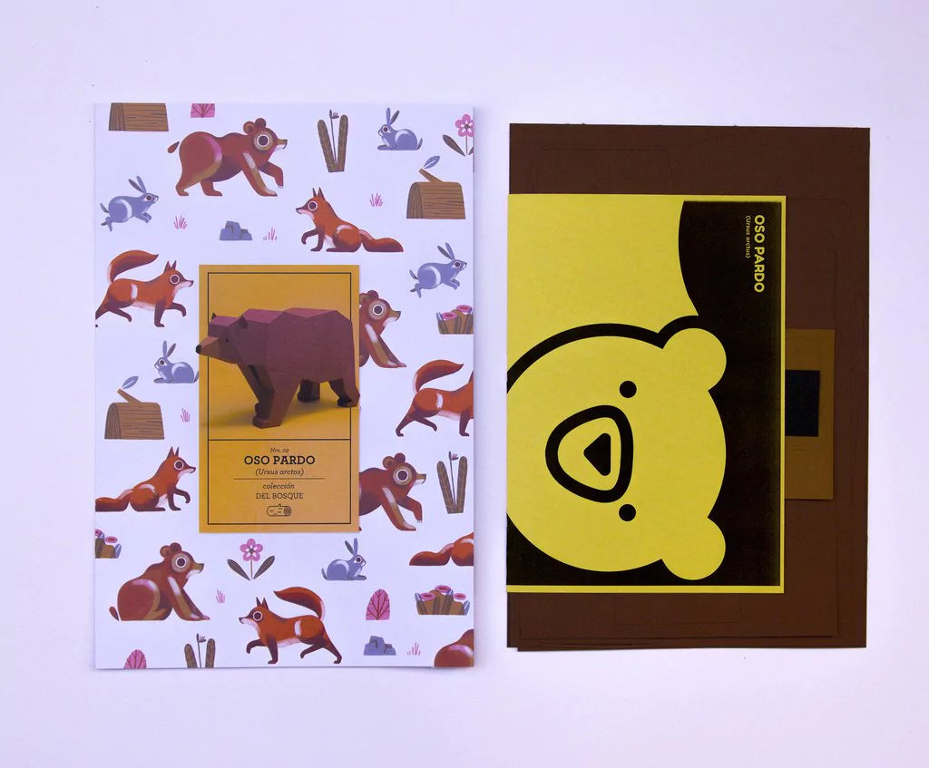 Bear Paper Model Kit