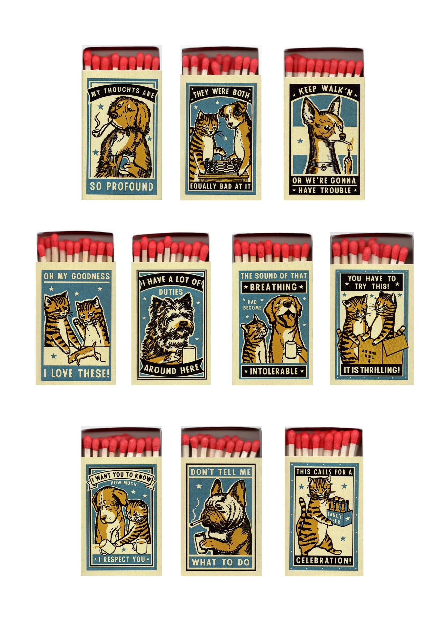 Complicated Friendships Matchbox Set
