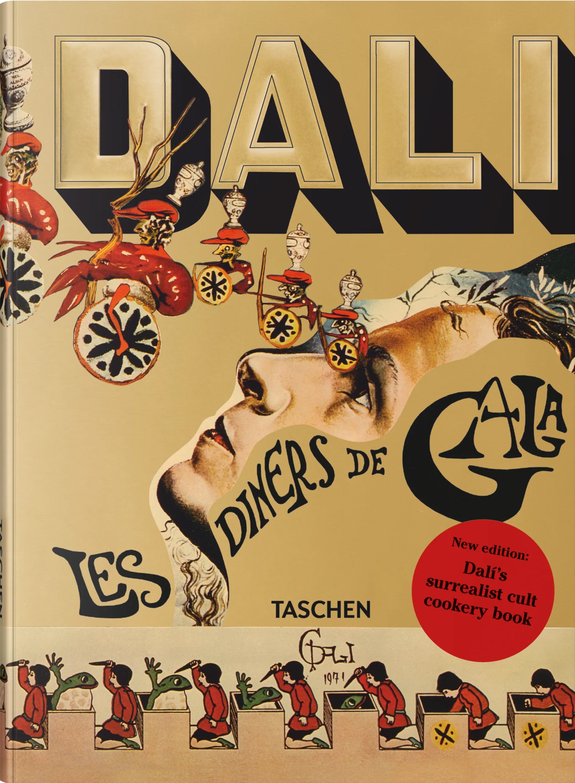 アート・デザイン・音楽 DALI LES DINERS DE GALA Les dîners de Gala by Dalí (Unabridged) – Colossal Shop