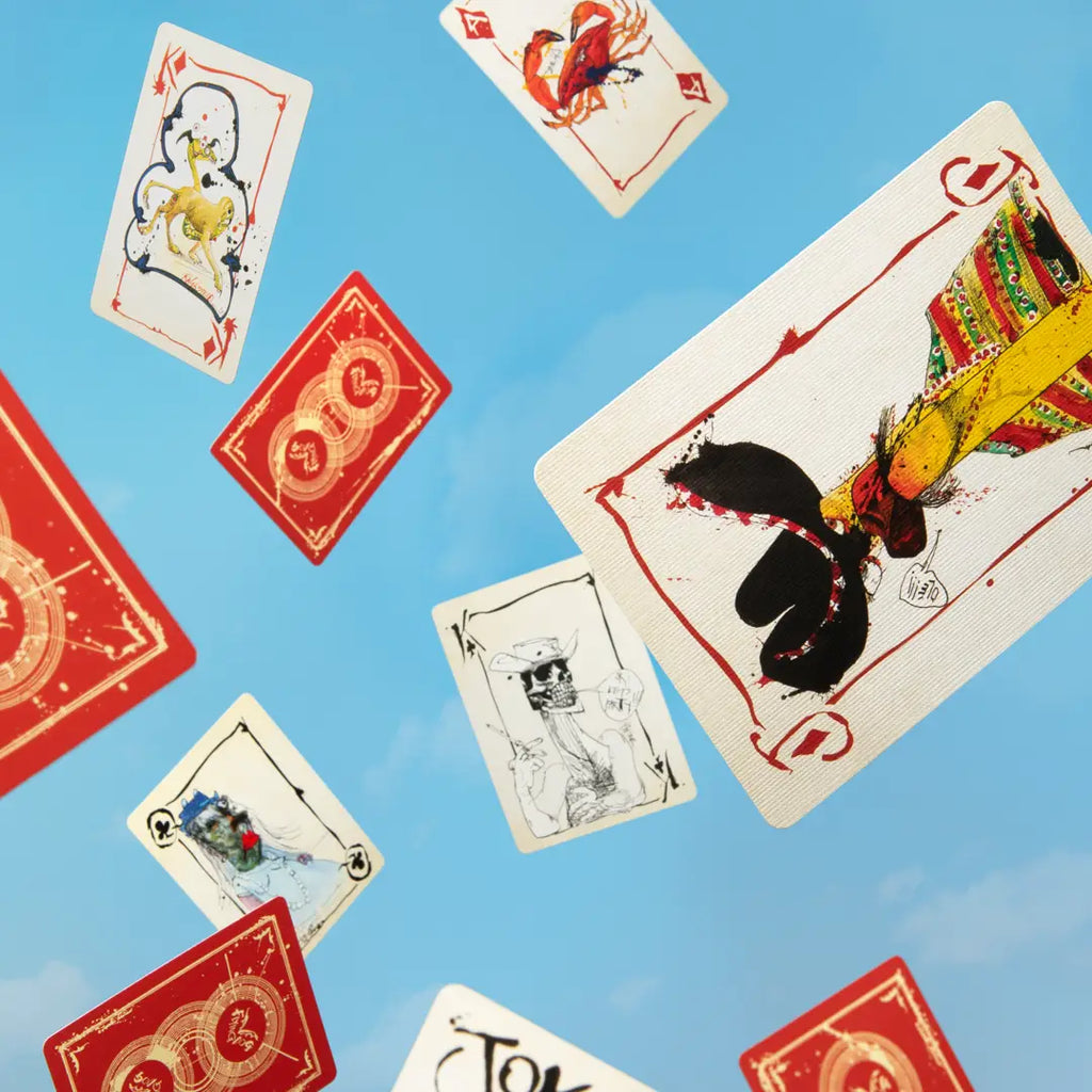 Flying Dog Playing Cards