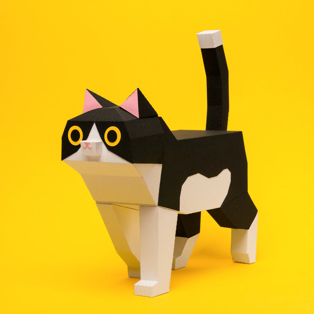 Kitten Paper Model Kit