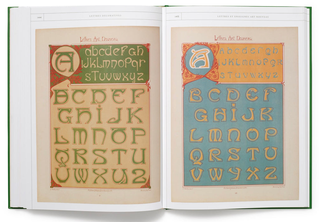 Lettres Décoratives: A Century of French Sign Painters' Alphabets
