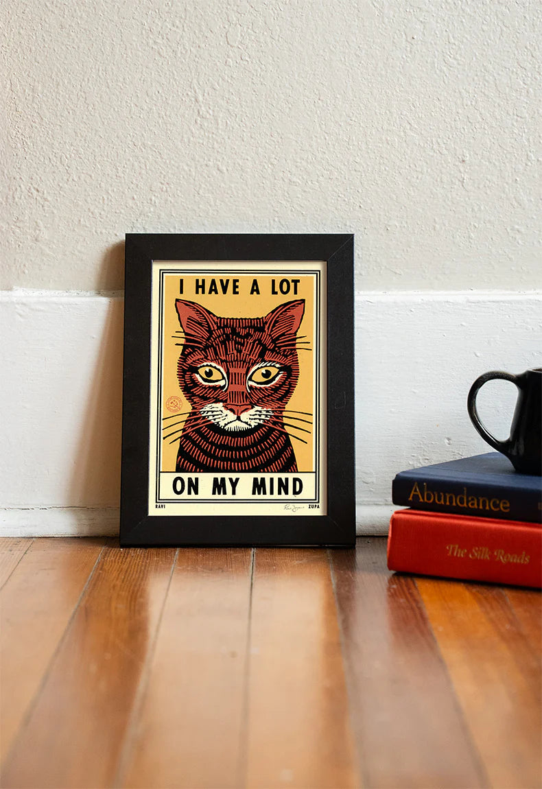 A Lot On My Mind Print