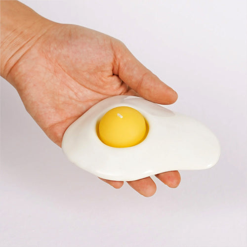 Ceramic Egg Candle Holder