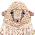 Sheep Embroidery Kit
