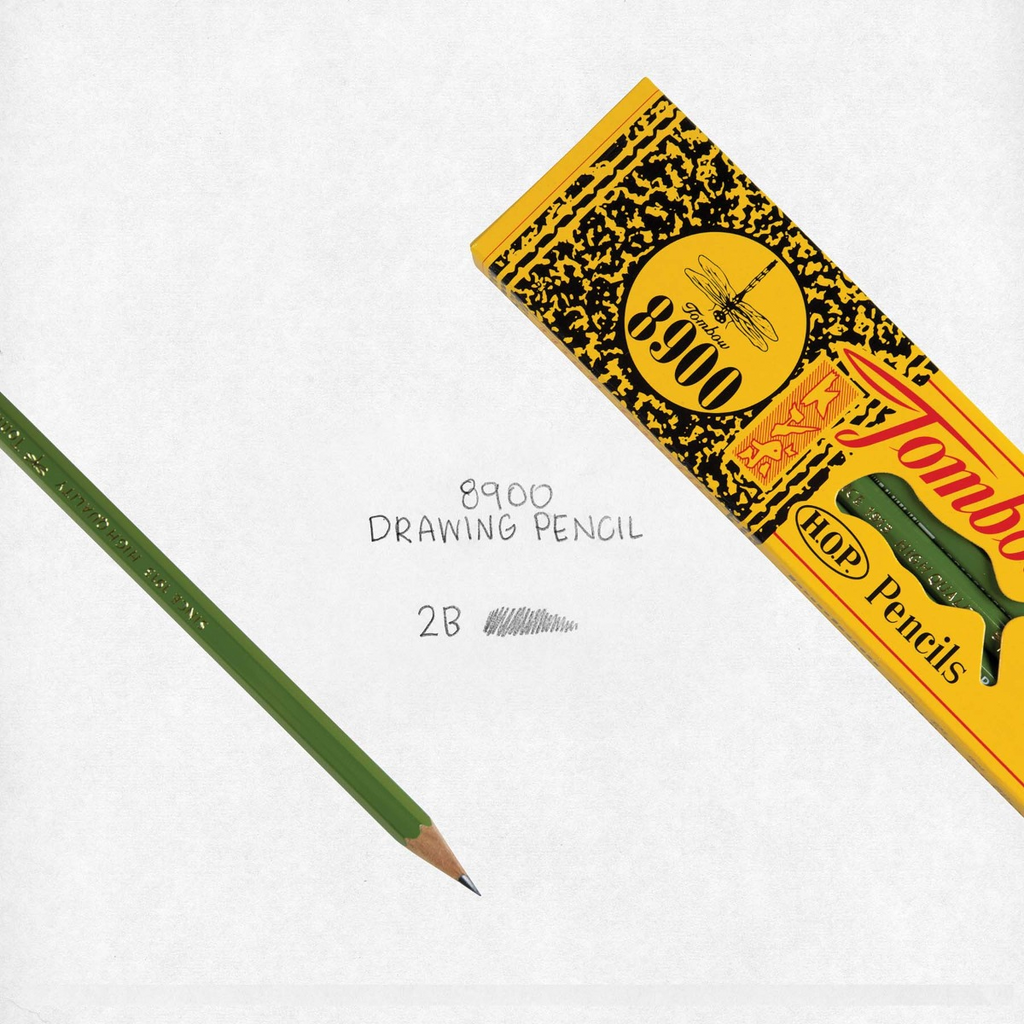 Tombow 8900 Drawing Pencils: 2B